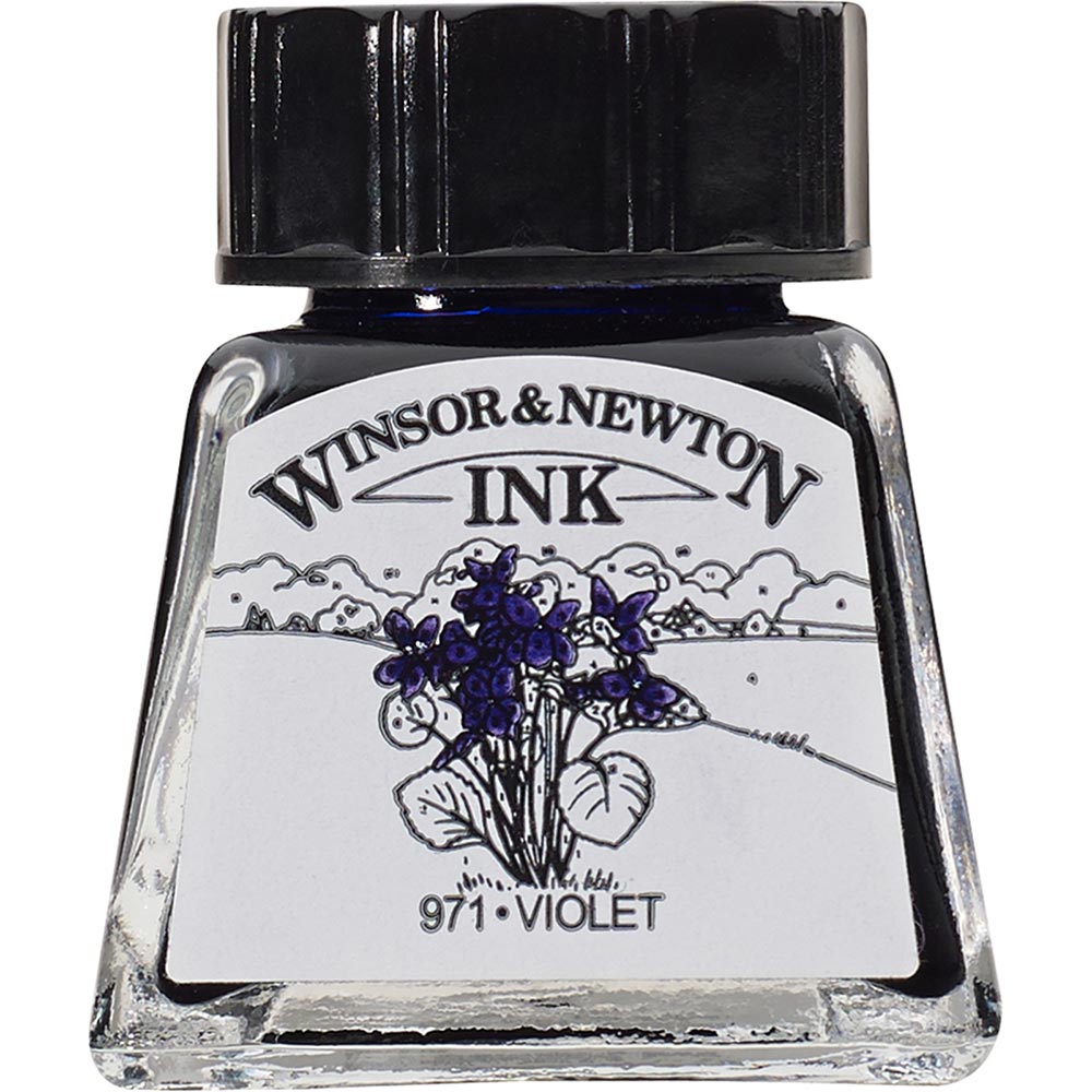 Winsor & Newton Drawing Ink 14ml Violet 688