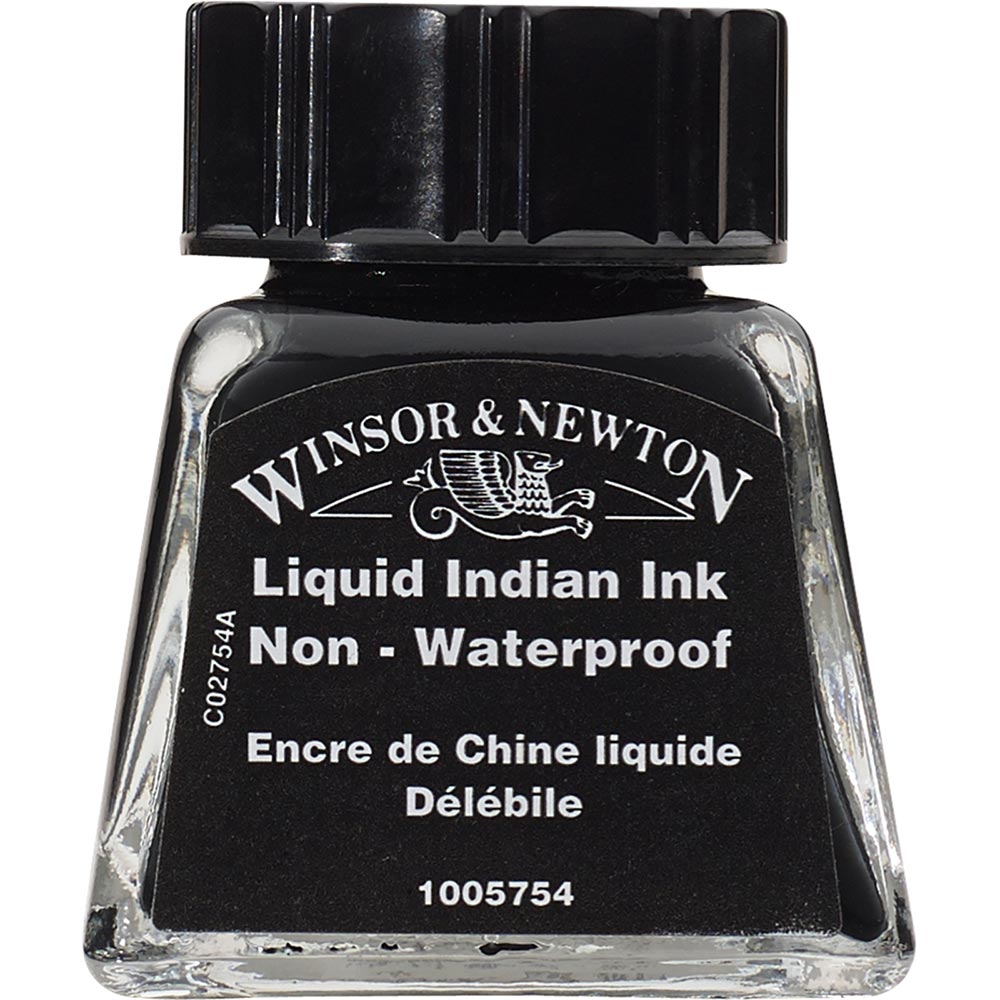Winsor & Newton Drawing Ink 14ml Liquid Indian 754