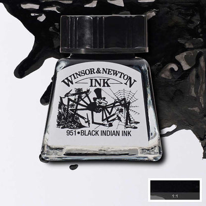 Winsor & Newton Drawing Ink 30ml Black 030