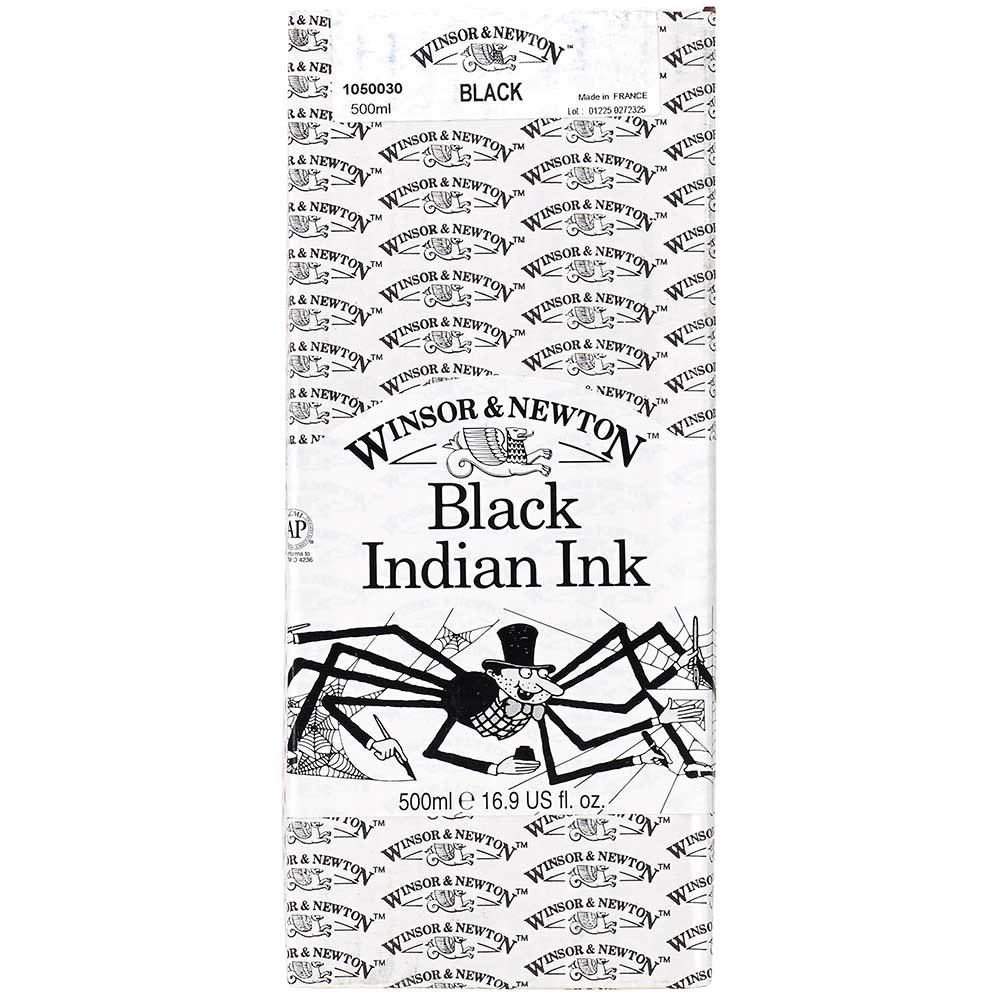 Winsor & Newton Drawing Ink 500ml Black 030