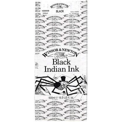 Winsor & Newton Drawing Ink 500ml Black 030