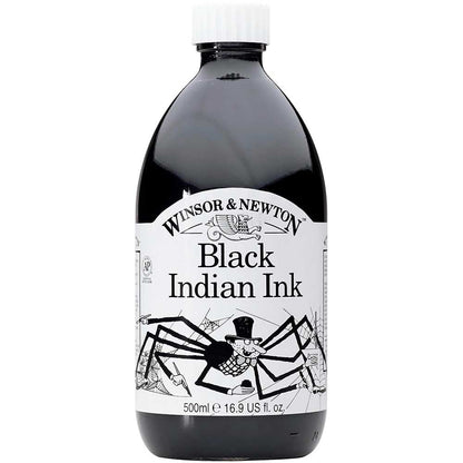 Winsor & Newton Drawing Ink 500ml Black 030