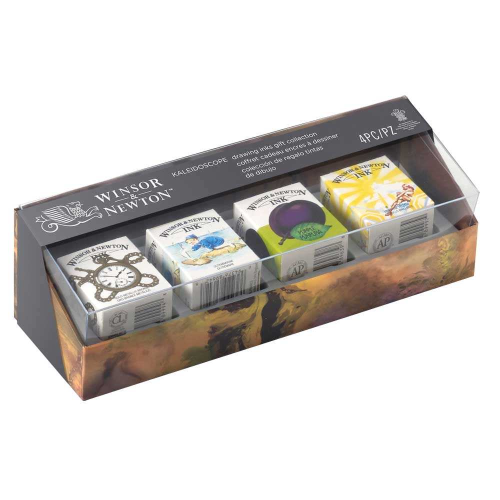 Winsor & Newton Drawing Ink Kaleidescope Gift Set 4x14ml