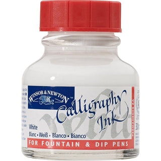 Winsor & Newton Calligraphy Ink 30ml White 702