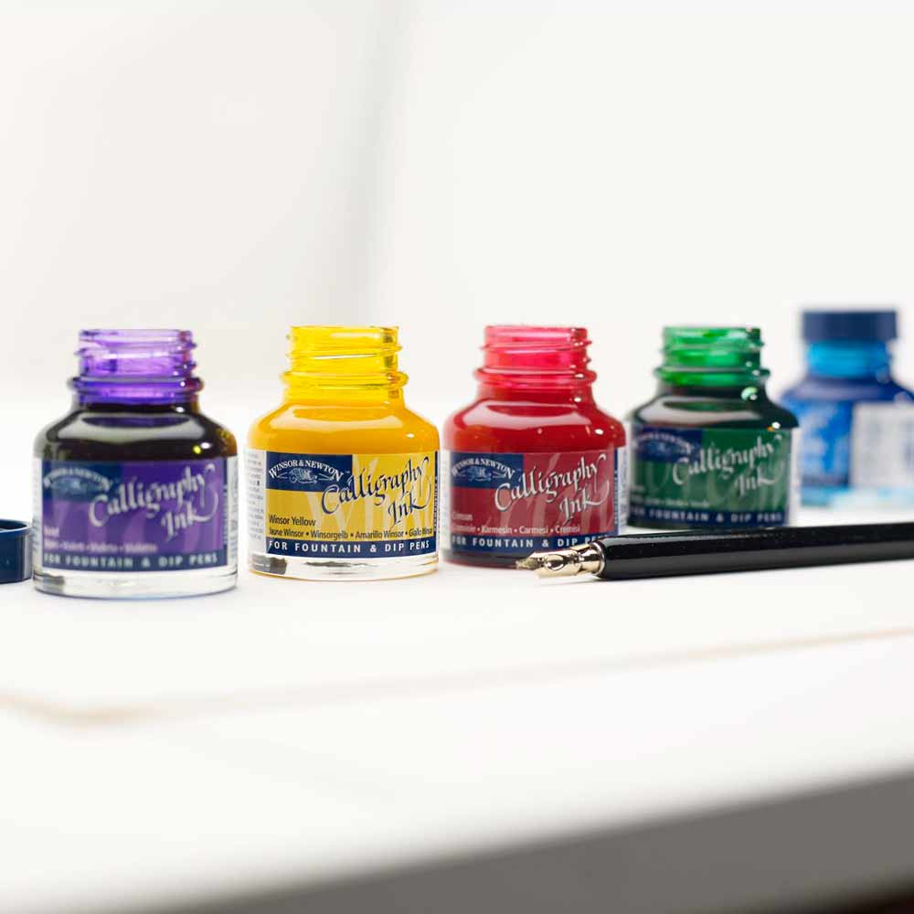 Winsor & Newton Calligraphy Ink 30ml Black 030