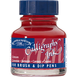 Winsor & Newton Calligraphy Ink 30ml Crimson 203
