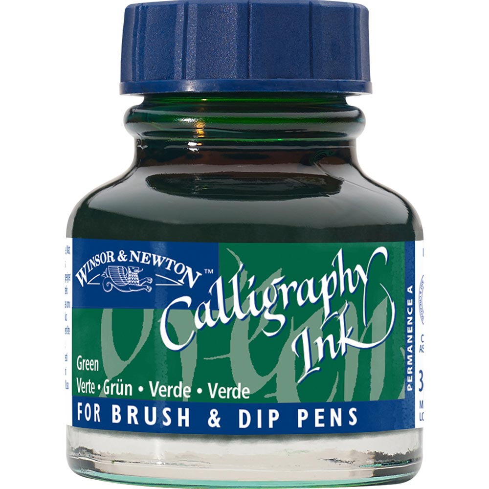 Winsor & Newton Calligraphy Ink 30ml Green 289