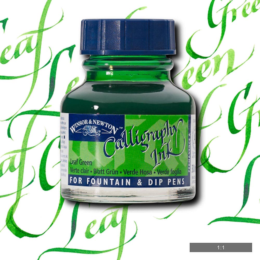 Winsor & Newton Calligraphy Ink 30ml Leaf Green 294