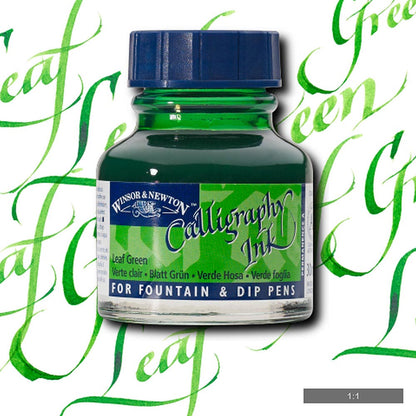 Winsor & Newton Calligraphy Ink 30ml Leaf Green 294