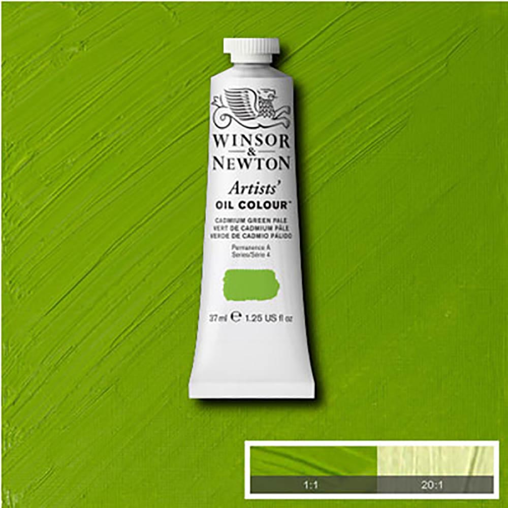Winsor & Newton Artists' Yağlı Boya 37ml Cadmium Green Pale 084 S.4