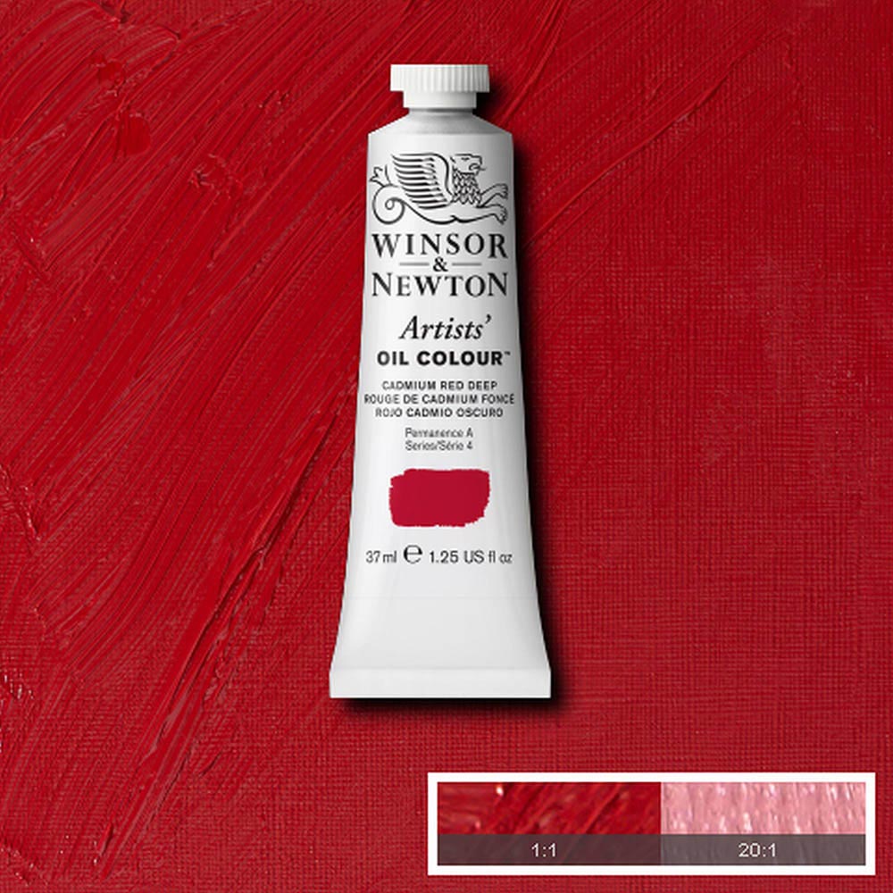 Winsor & Newton Artists' Yağlı Boya 37ml Cadmium Red Deep 097 S.4