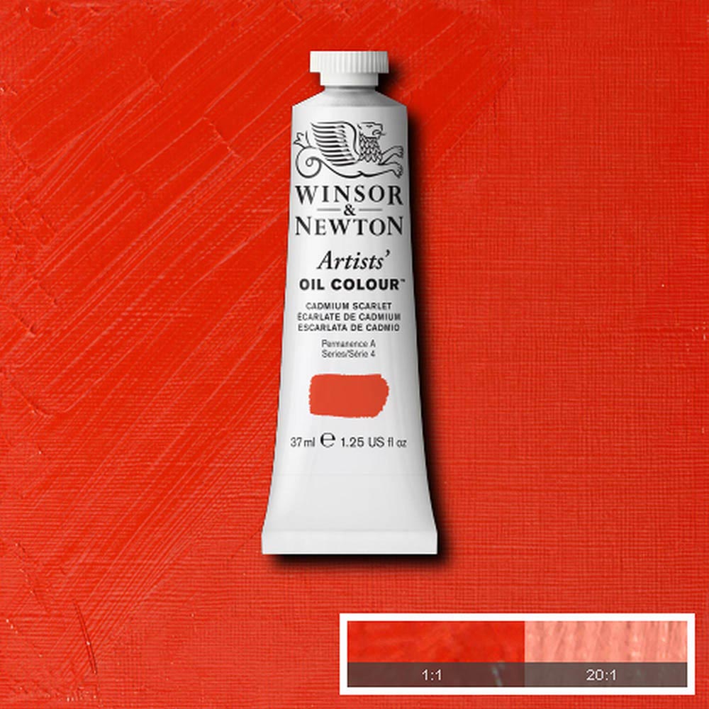 Winsor & Newton Artists' Yağlı Boya 37ml Cadmium Scarlet 106 S.4