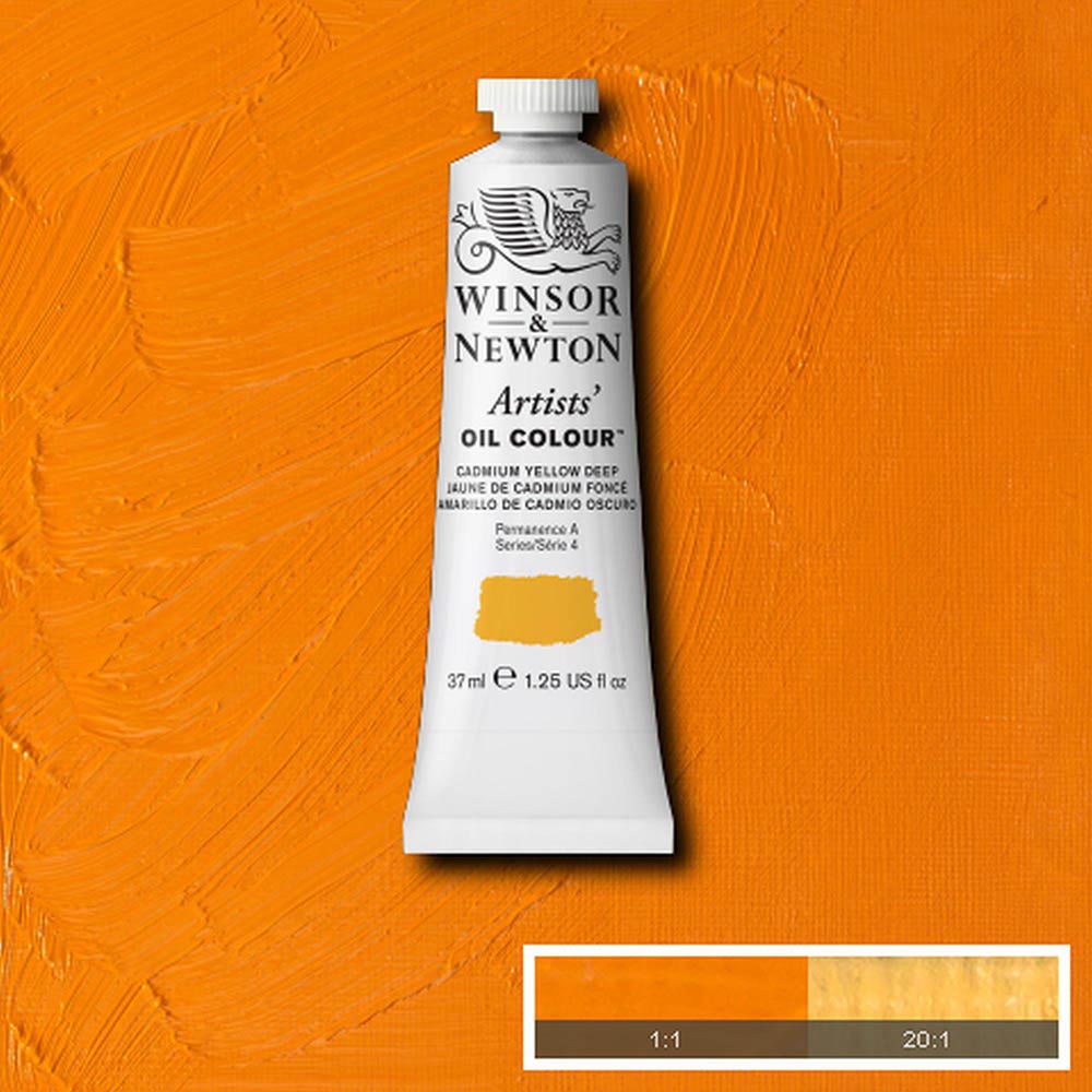Winsor & Newton Artists' Yağlı Boya 37ml Cadmium Yellow Deep 111 S.4