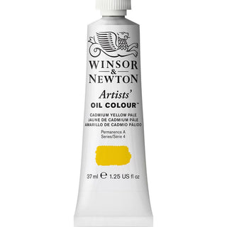 Winsor & Newton Artists' Yağlı Boya 37ml Cadmium Yellow Pale 118 S.4