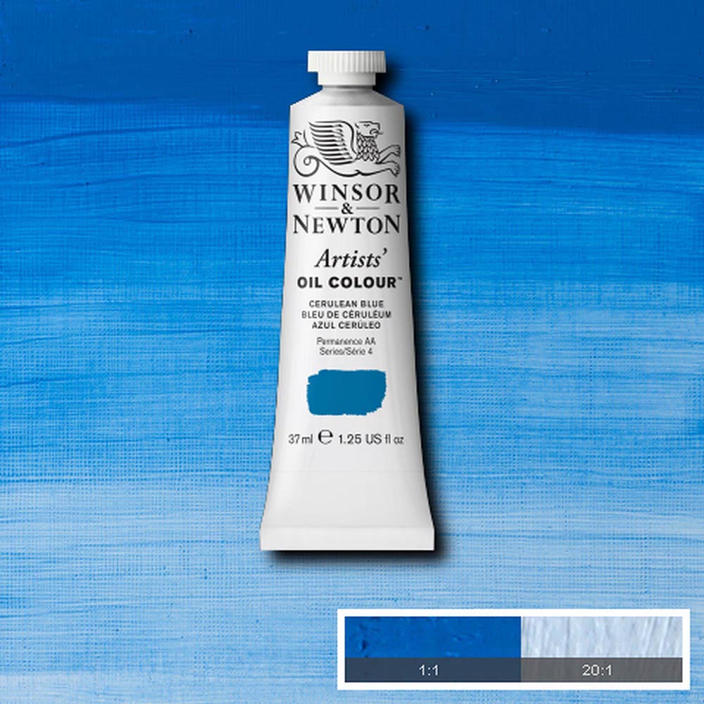 Winsor & Newton Artists' Yağlı Boya 37ml Cerulean Blue 137 S.4