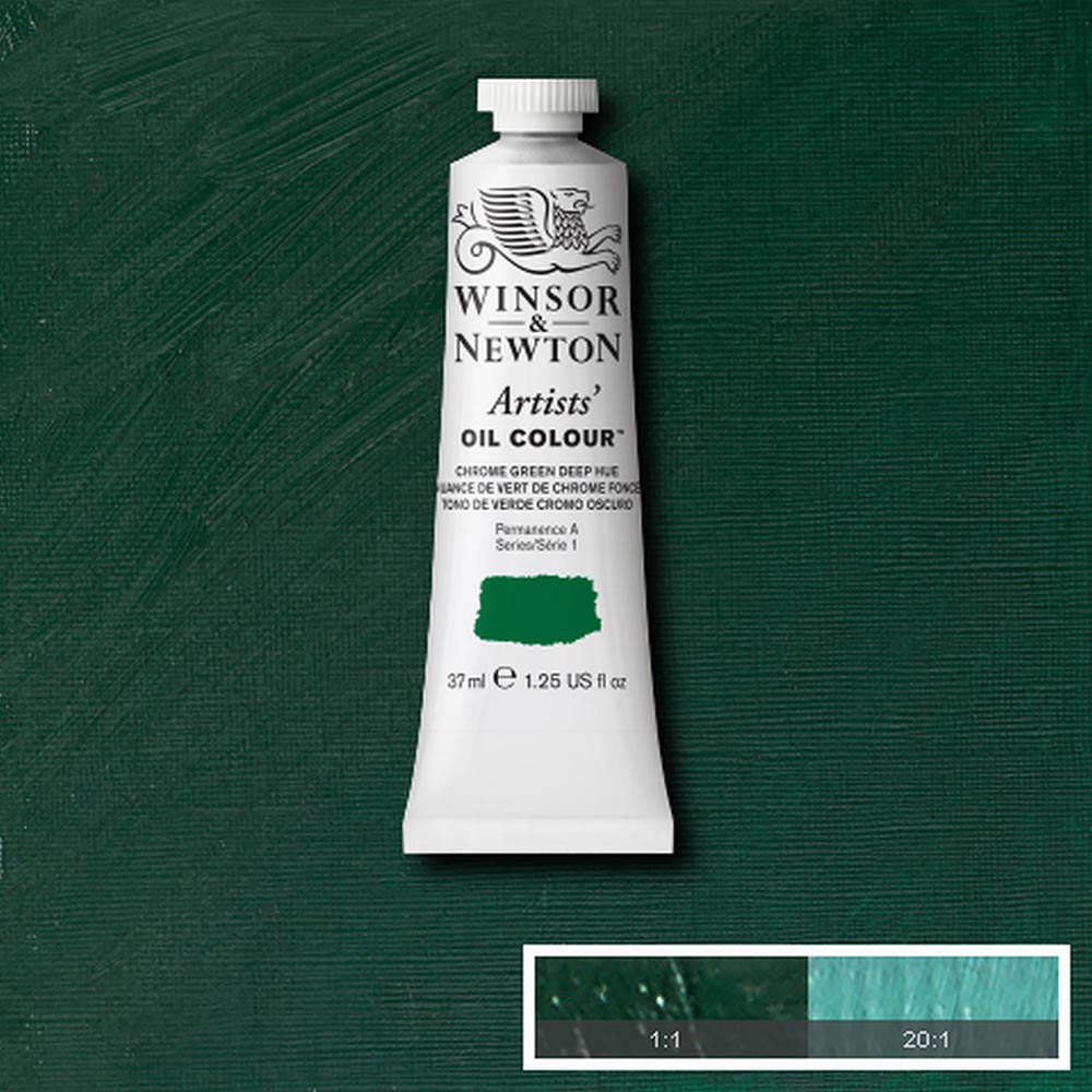 Winsor & Newton Artists' Yağlı Boya 37ml Chrome Green Deep Hue 147 S.1