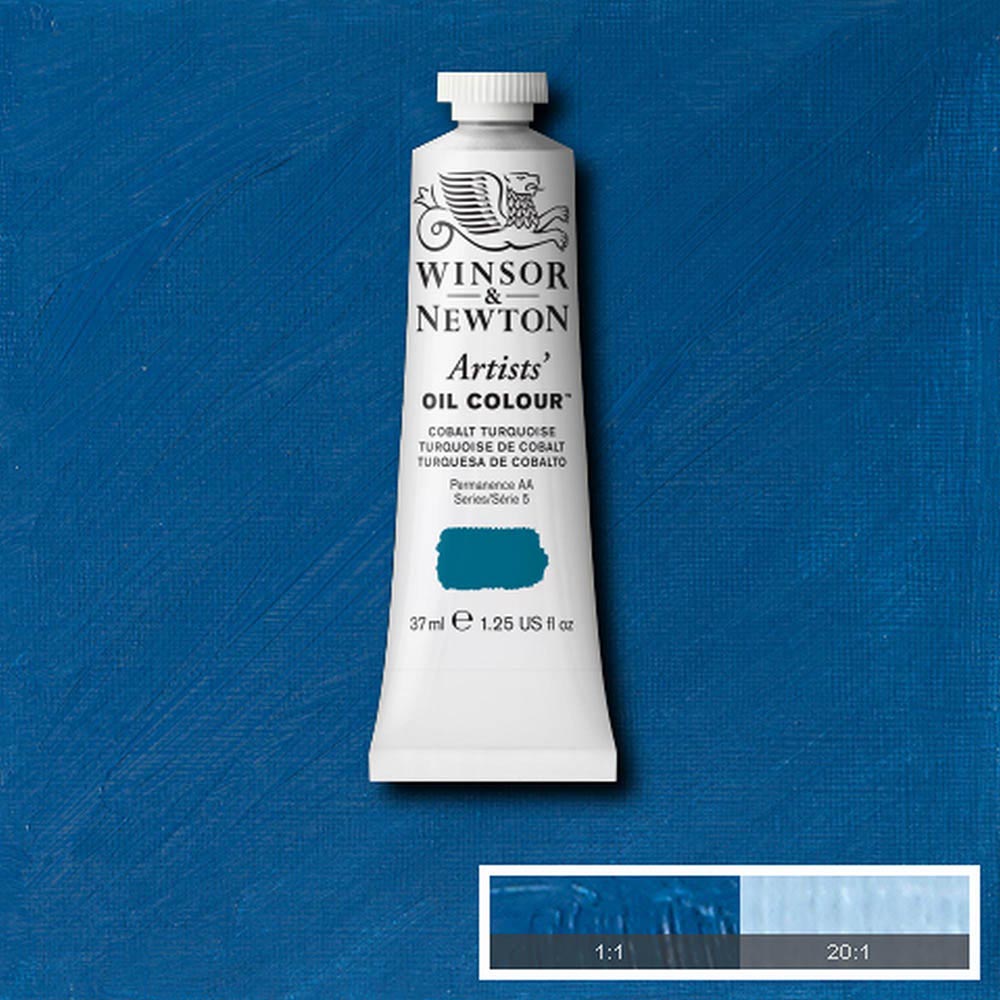 Winsor & Newton Artists' Yağlı Boya 37ml Cobalt Turquoise 190 S.5