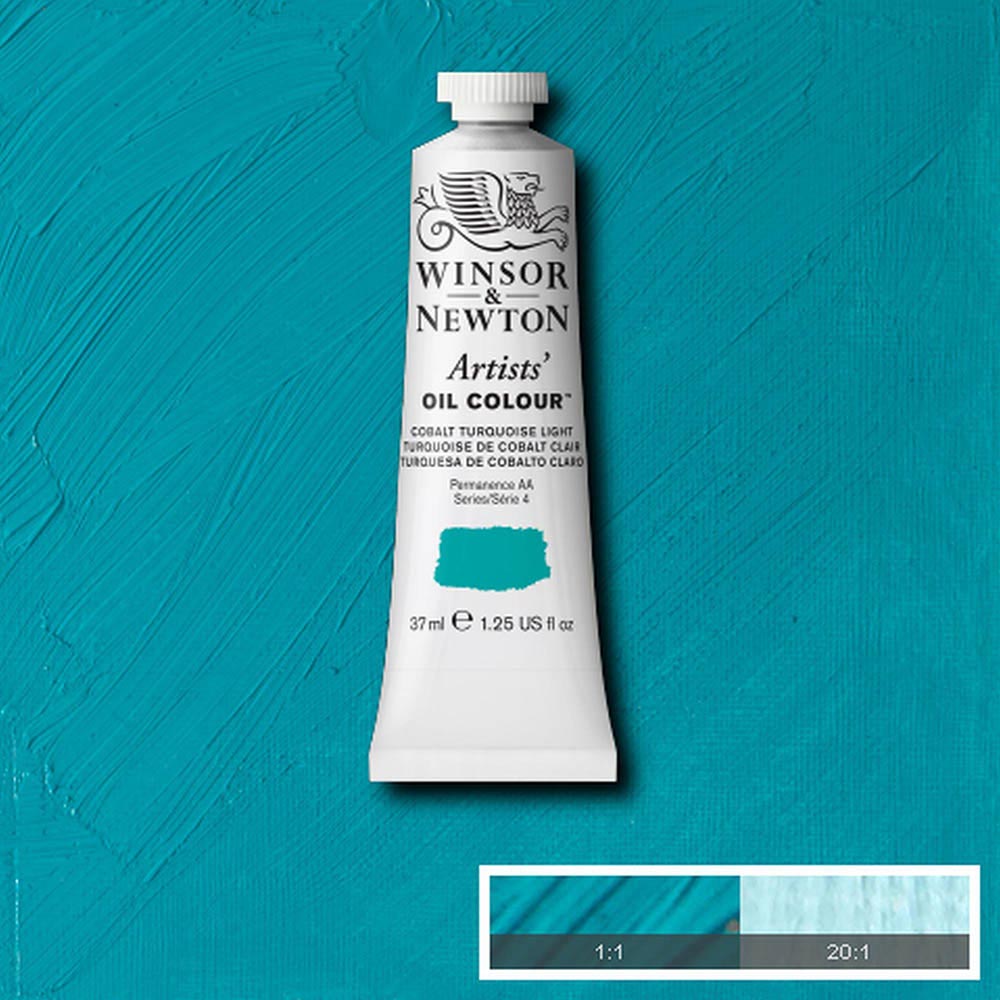 Winsor & Newton Artists' Yağlı Boya 37ml Cobalt Turquoise Light 191 S.4