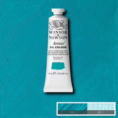 Winsor & Newton Artists' Yağlı Boya 37ml Cobalt Turquoise Light 191 S.4