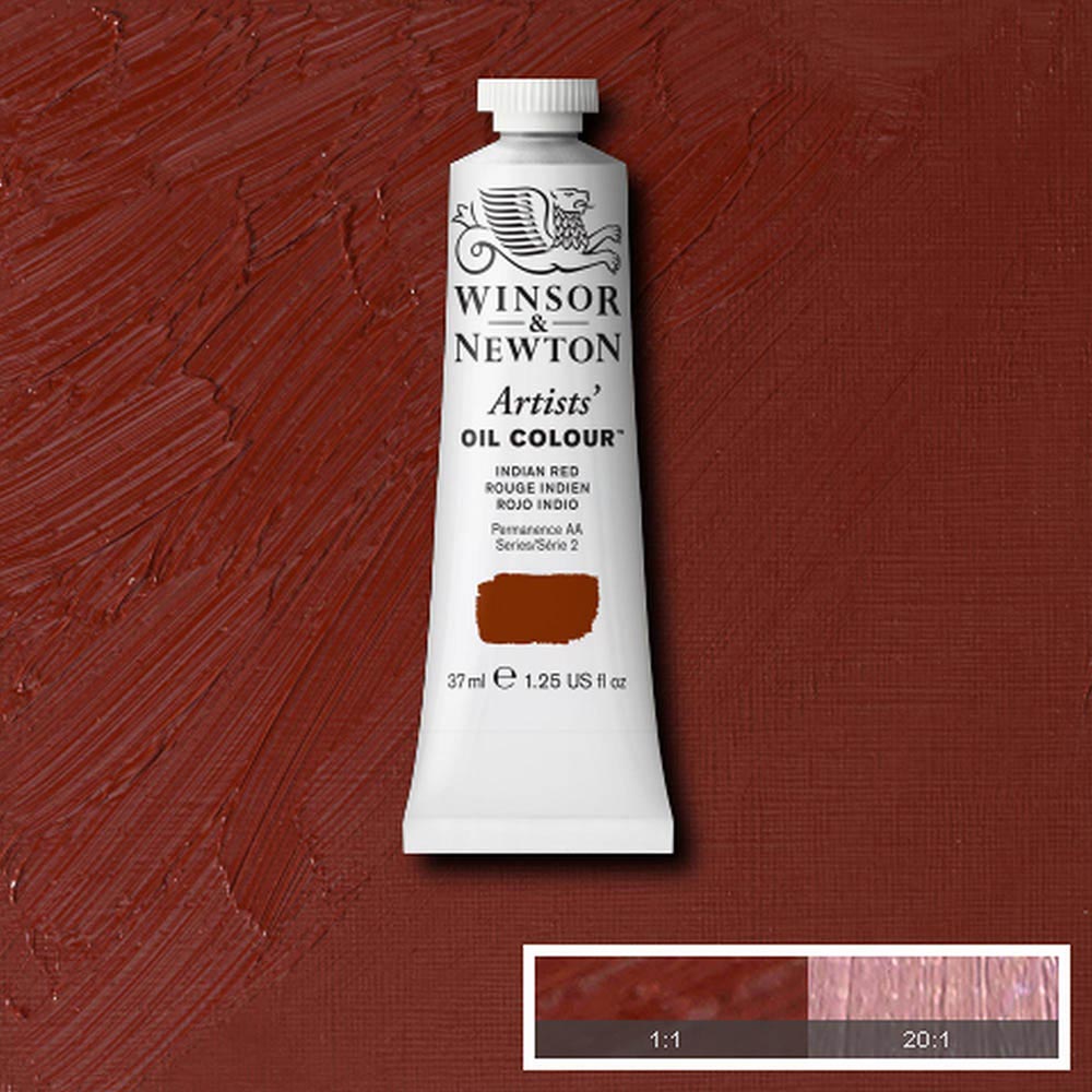 Winsor & Newton Artists' Yağlı Boya 37ml Indian Red 317 S.2