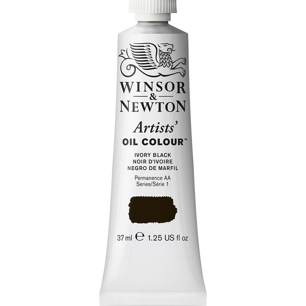 Winsor & Newton Artists' Yağlı Boya 37ml Ivory Black 331 S.1
