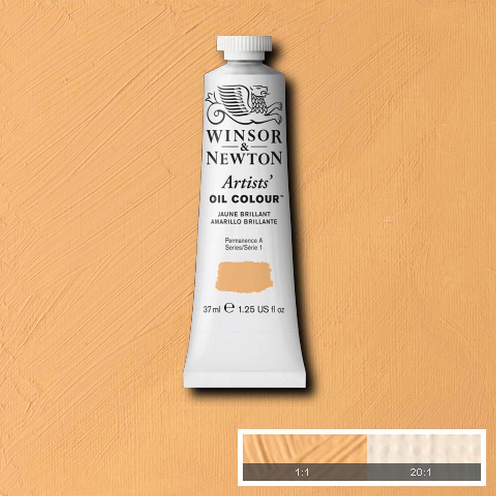 Winsor & Newton Artists' Yağlı Boya 37ml Jaune Brillant 333 S.1