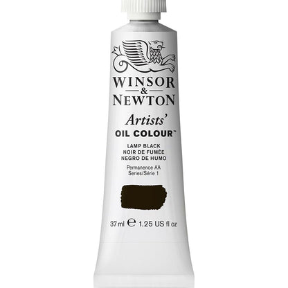 Winsor & Newton Artists' Yağlı Boya 37ml Lamp Black 337 S.1