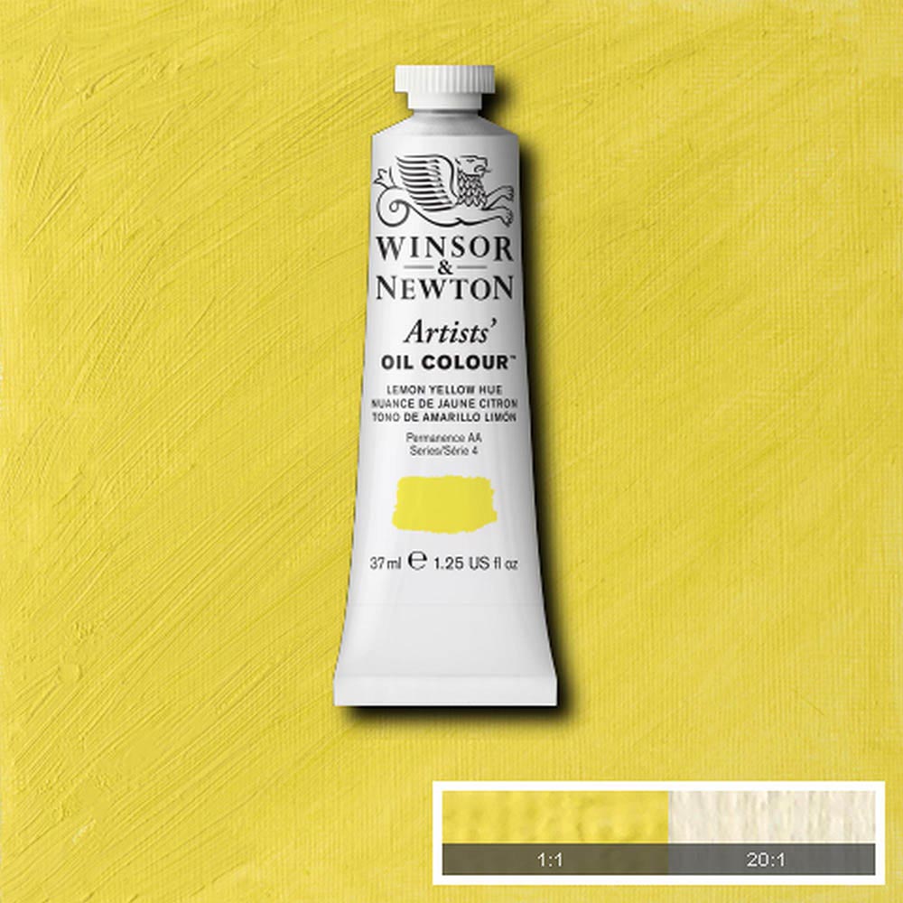 Winsor & Newton Artists' Yağlı Boya 37ml Lemon Yellow Hue 347 S.4