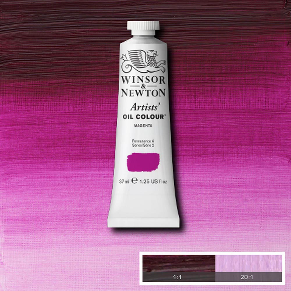 Winsor & Newton Artists' Yağlı Boya 37ml Magenta 380 S.2