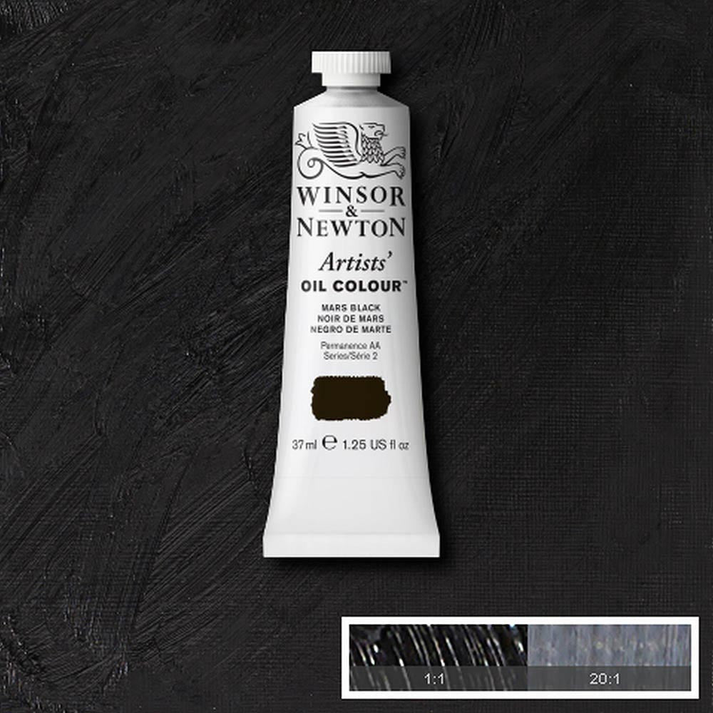Winsor & Newton Artists' Yağlı Boya 37ml Mars Black 386 S.2