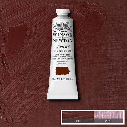 Winsor & Newton Artists' Yağlı Boya 37ml Mars Violet Deep 395 S.2