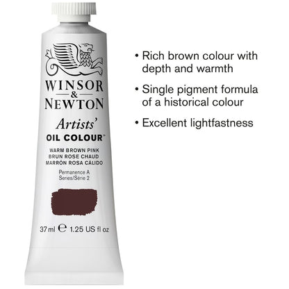 Winsor & Newton Artists' Yağlı Boya 37ml Warm Brown Pink 413 S.2