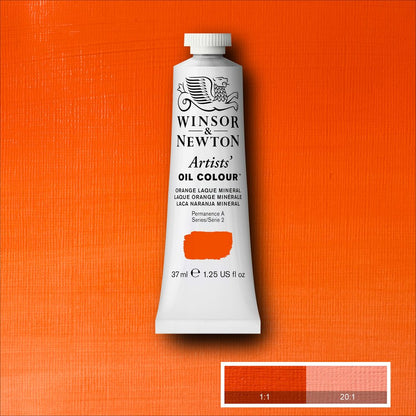 Winsor & Newton Artists' Yağlı Boya 37ml Orange Laque Mineral 416 S.2