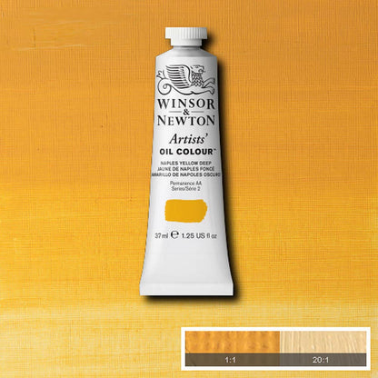 Winsor & Newton Artists' Yağlı Boya 37ml Naples Yellow Deep 425 S.2