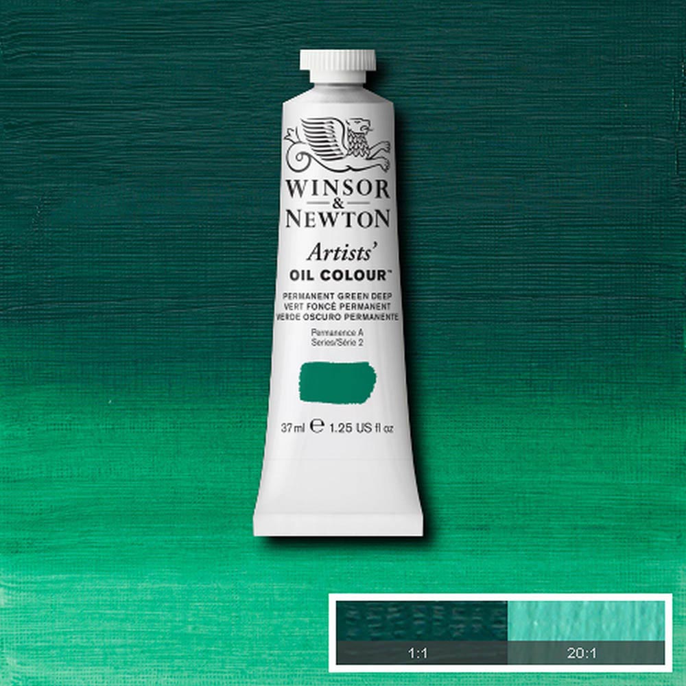 Winsor & Newton Artists' Yağlı Boya 37ml Permanent Green Deep 482 S.2