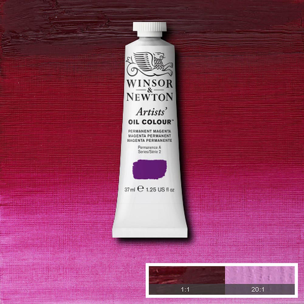 Winsor & Newton Artists' Yağlı Boya 37ml Permanent Magenta 489 S.2