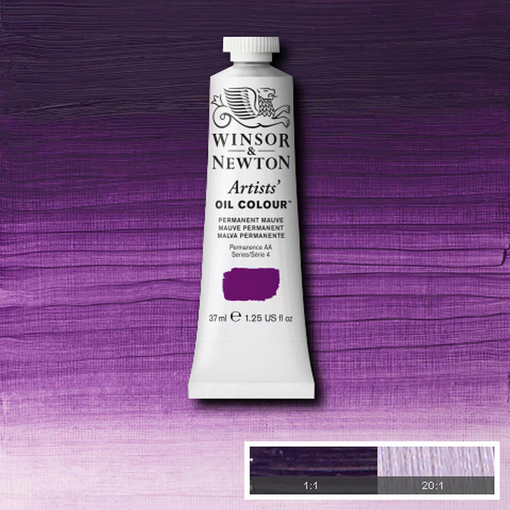 Winsor & Newton Artists' Yağlı Boya 37ml Permanent Mauve 491 S.4