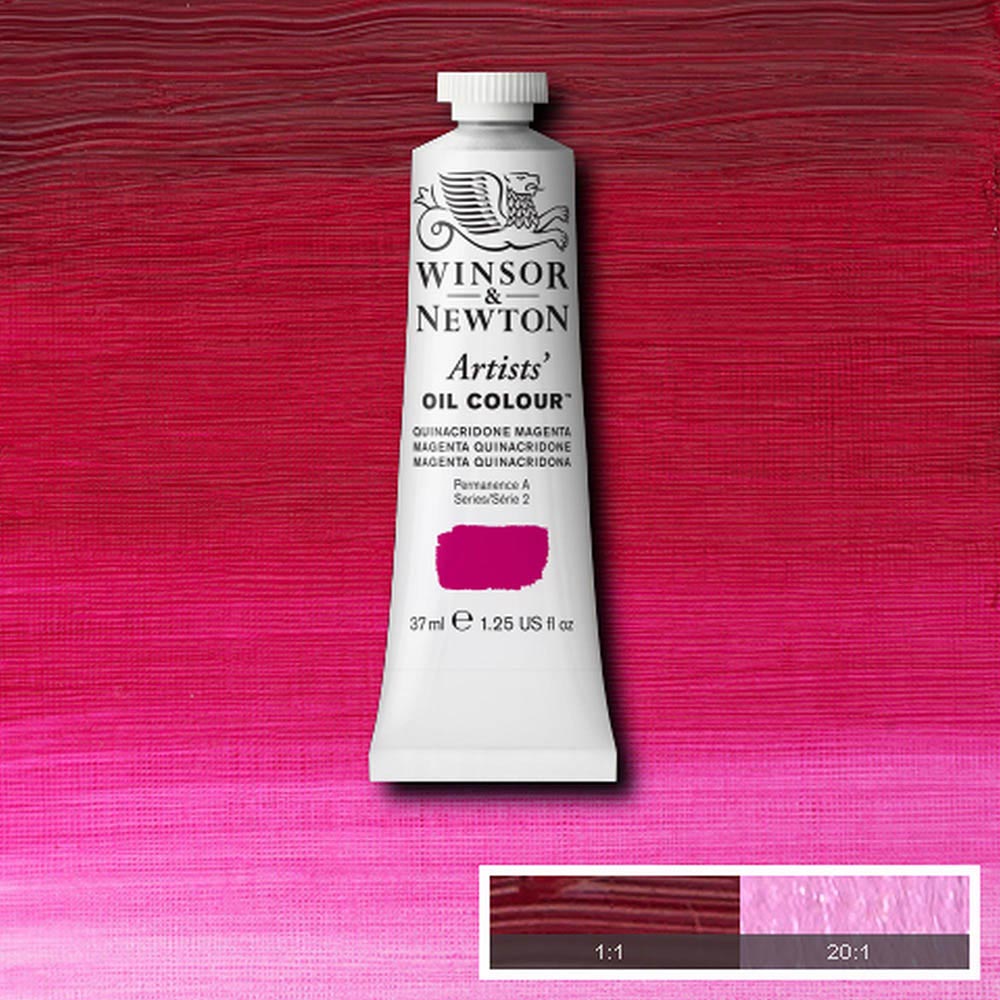 Winsor & Newton Artists' Yağlı Boya 37ml Quinacridone Magenta 545 S.2