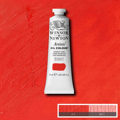 Winsor & Newton Artists' Yağlı Boya 37ml Scarlet Lake 603 S.2