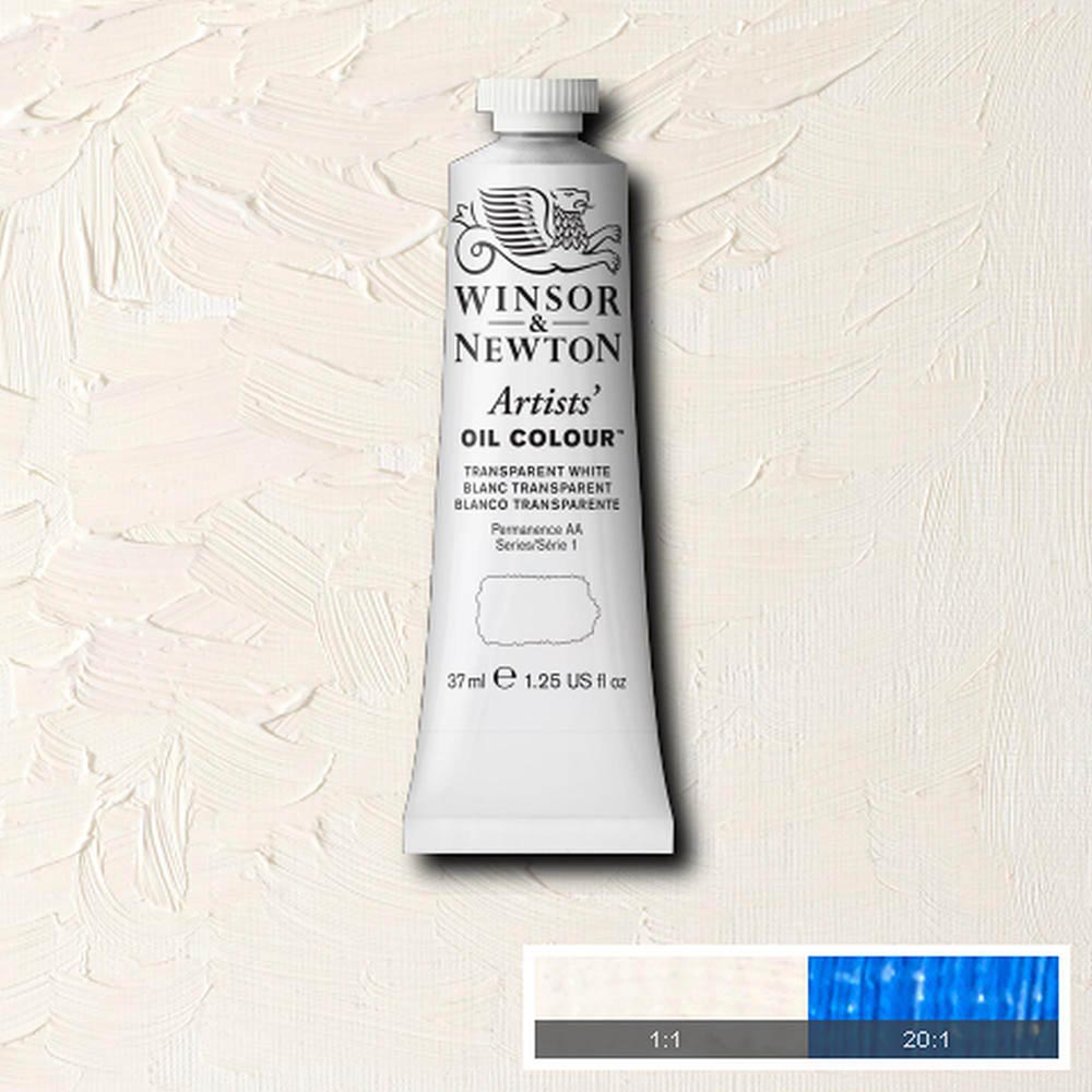 Winsor & Newton Artists' Yağlı Boya 37ml Transparent White 655 S.1