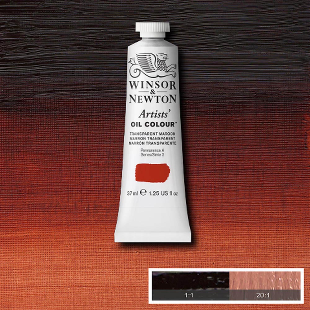 Winsor & Newton Artists' Yağlı Boya 37ml Transparent Maroon 657 S.2
