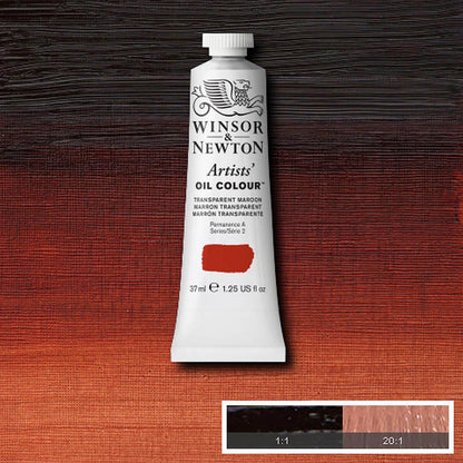 Winsor & Newton Artists' Yağlı Boya 37ml Transparent Maroon 657 S.2