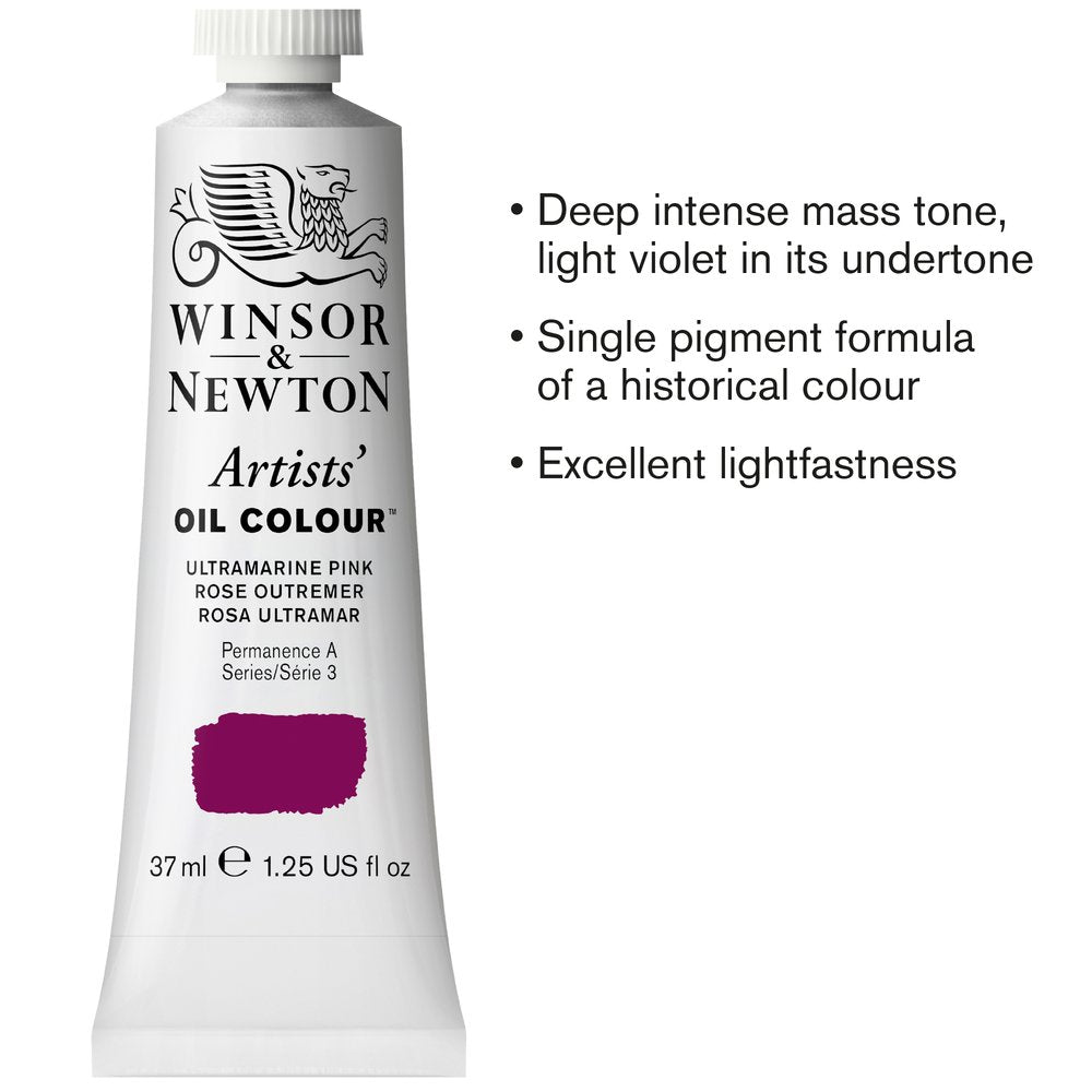 Winsor & Newton Artists' Yağlı Boya 37ml Ultramarine Pink 669 S.3