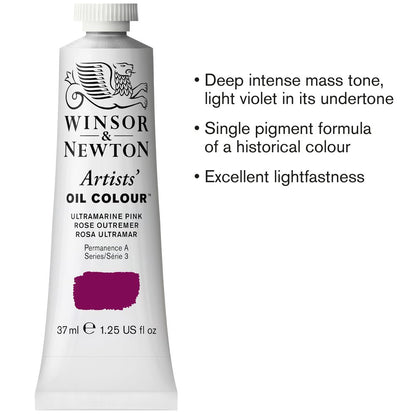 Winsor & Newton Artists' Yağlı Boya 37ml Ultramarine Pink 669 S.3