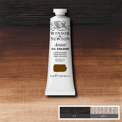 Winsor & Newton Artists' Yağlı Boya 37ml Vandyke Brown 676 S.1