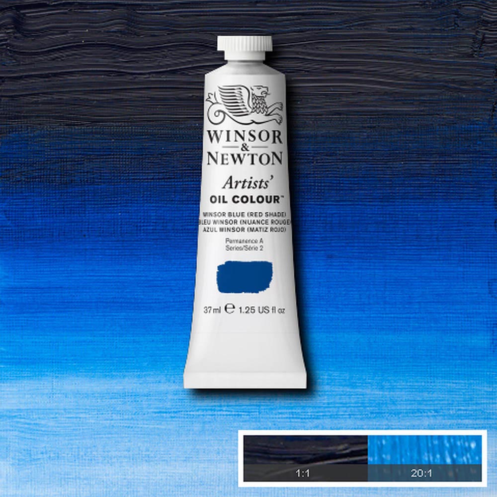 Winsor & Newton Artists' Yağlı Boya 37ml Winsor Blue (Red Shade) 706 S.2