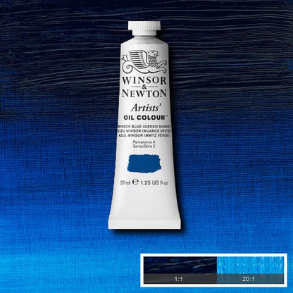 Winsor & Newton Artists' Yağlı Boya 37ml Winsor Blue (Green Shade) 707 S.2