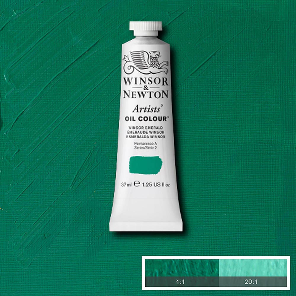 Winsor & Newton Artists' Yağlı Boya 37ml Winsor Emerald 708 S.2