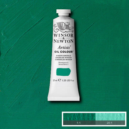 Winsor & Newton Artists' Yağlı Boya 37ml Winsor Emerald 708 S.2