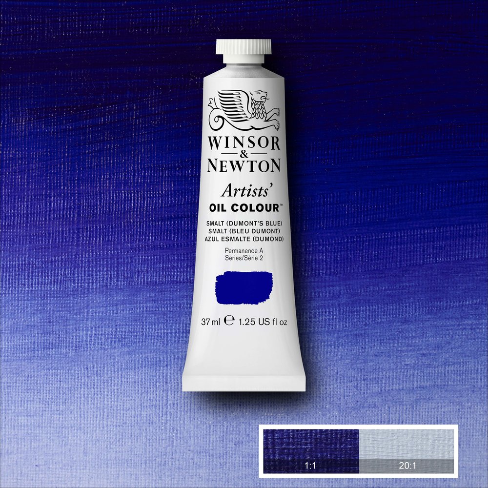 Winsor & Newton Artists' Yağlı Boya 37ml Smalt (Dumont's Blue) 710 S.2